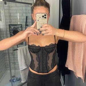 Urban modern love corset NWT